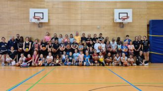 Knapp 60 Mädchen beim Camp Tag im Bezirk Mittelfranken!