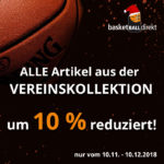 Jetzt bestellen bei basketBALLdirekt – 10% Rabattaktion