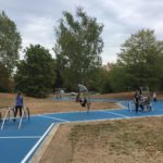 U14w3 und u16w3 sportlich unterwegs trotz Sommerferien