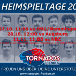 TORNADOS FRANKEN halten bundesweiten Zuschauerrekord in der JBBL 2018/2019