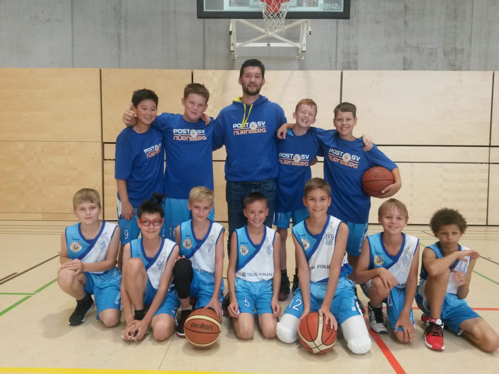 Zweiter Platz für U12 Post SV Nürnberg beim Mini-Basketball-Turnier