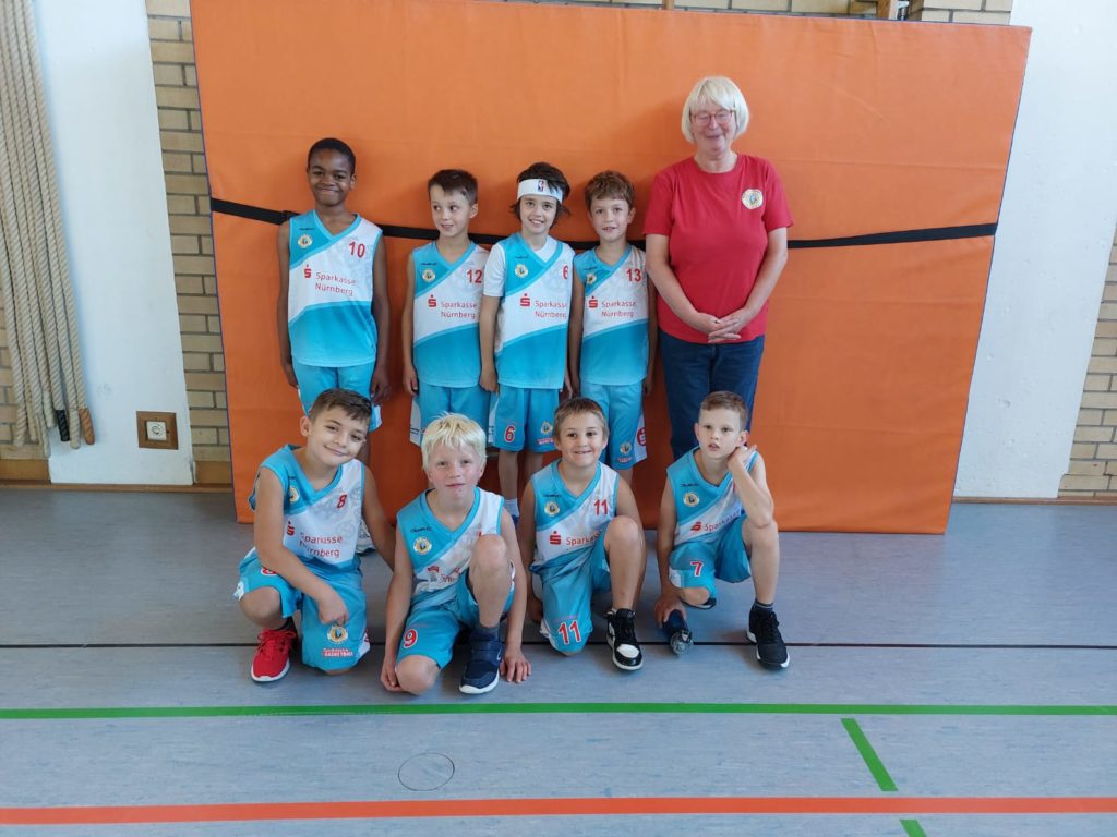 Post SV Nürnberg Basketball Mannschaft U9