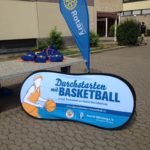 Sportrucksäcke für die Basketballer der Birkenwaldschule