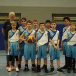 Sieg in den neuen Trikots von Telis Finanz für die U 12 3